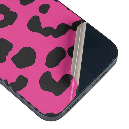 Rosy Leopard iPhone Skins